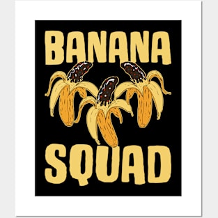 Banana Squad Funny Banana Gift Posters and Art